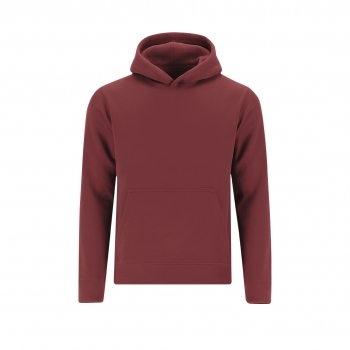 Sudadera Draco niño con capucha — 60% algodón / 40% poliéster felpa perchada 280 g/m², bolsillo canguro, capucha doble tejido, tallas infantiles