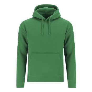 Sudadera Draco adulto con capucha — 60% algodón / 40% poliéster felpa perchada 280 g/m², bolsillo canguro, cordón con ojales metálicos
