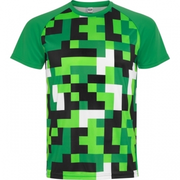 Camiseta técnica manga ranglan unisex