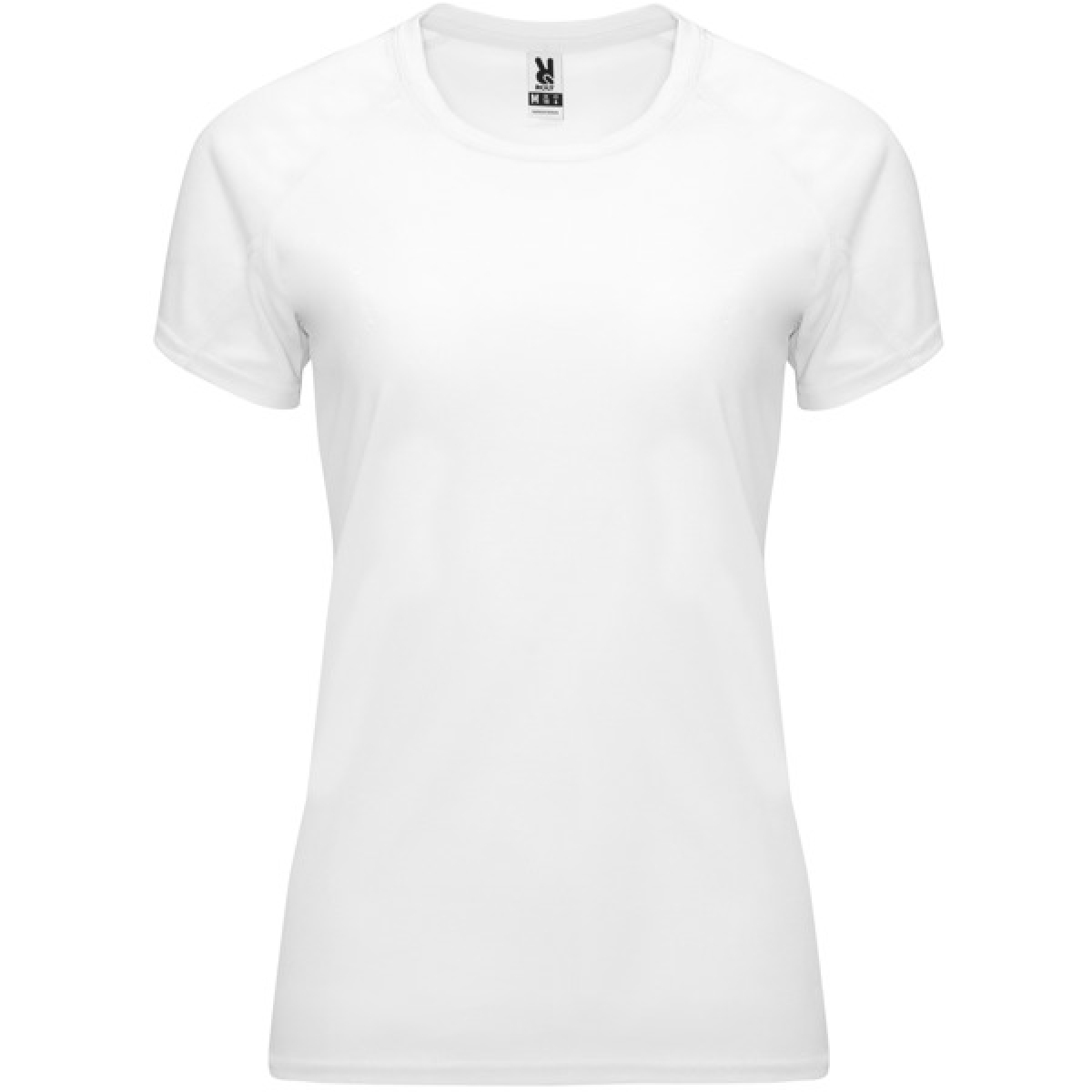 Camiseta técnica manga ranglán entallada transpirable