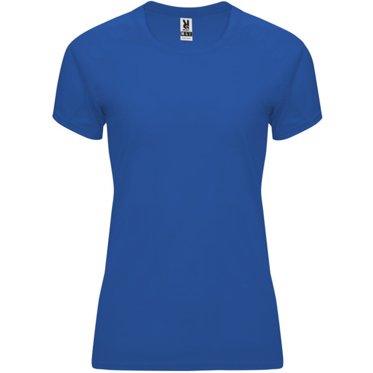 Camiseta técnica manga ranglán entallada transpirable