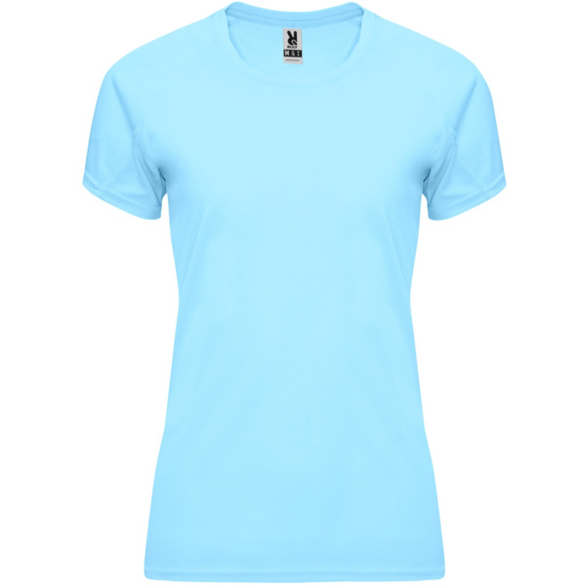 Camiseta técnica manga ranglán entallada transpirable