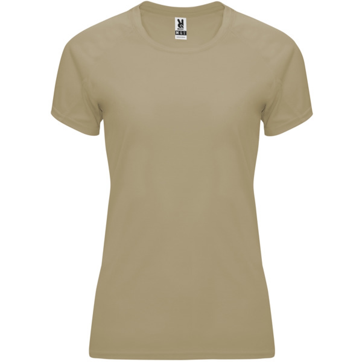 Camiseta técnica manga ranglán entallada transpirable