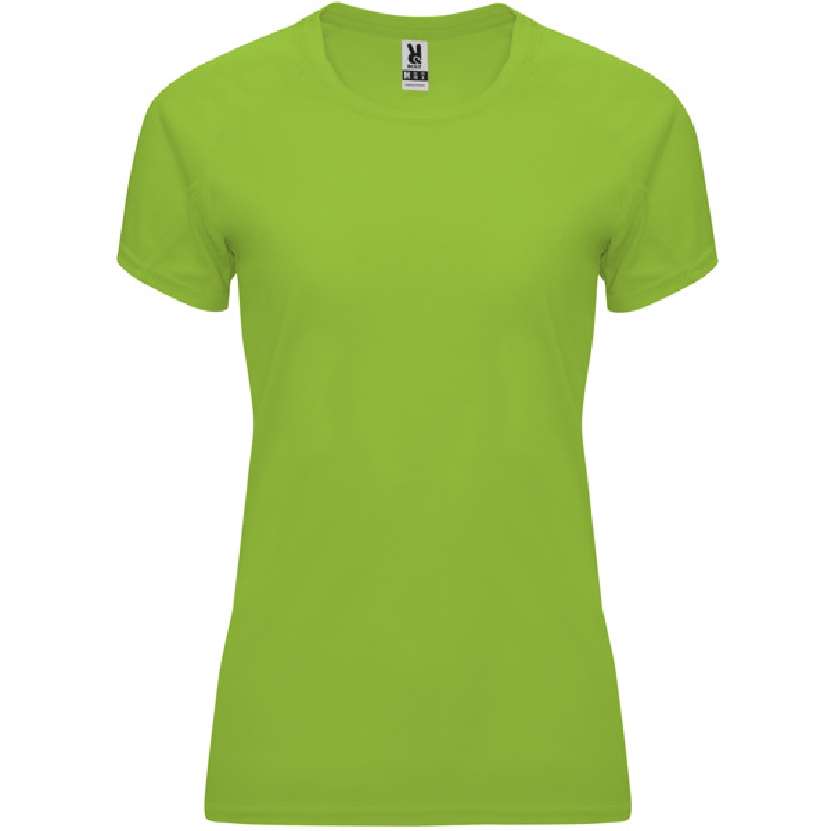 Camiseta técnica manga ranglán entallada transpirable