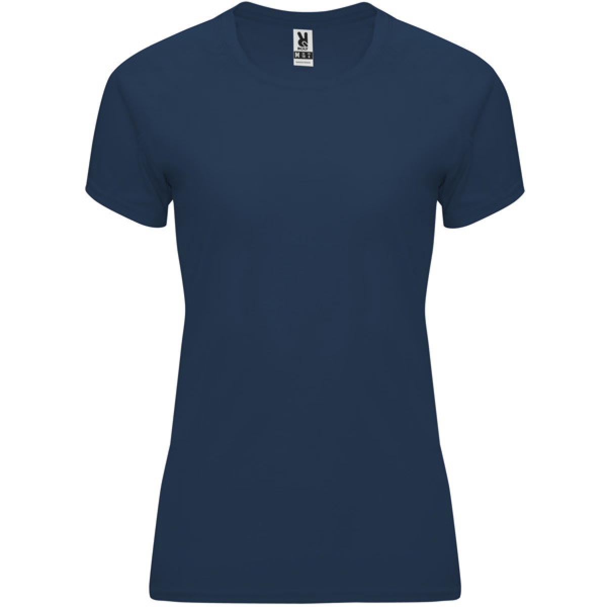 Camiseta técnica manga ranglán entallada transpirable