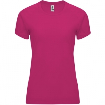 Camiseta técnica manga ranglán entallada transpirable