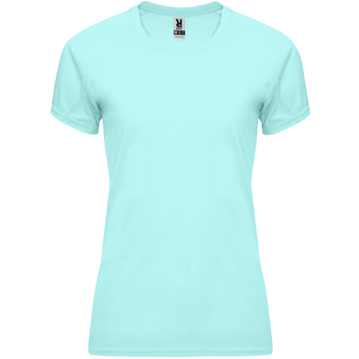 Camiseta técnica manga ranglán entallada transpirable