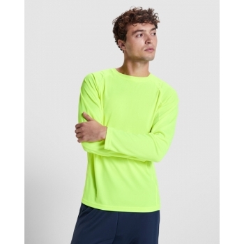 Camiseta técnica manga ranglán transpirable
