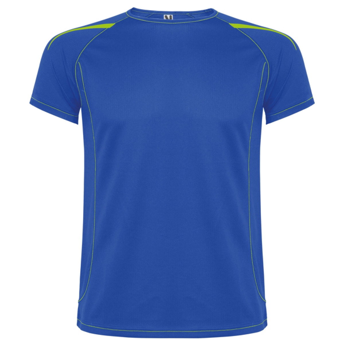 Camiseta técnica manga ranglán unisex transpirable