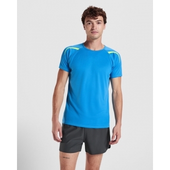 Camiseta técnica manga ranglán unisex transpirable - 2