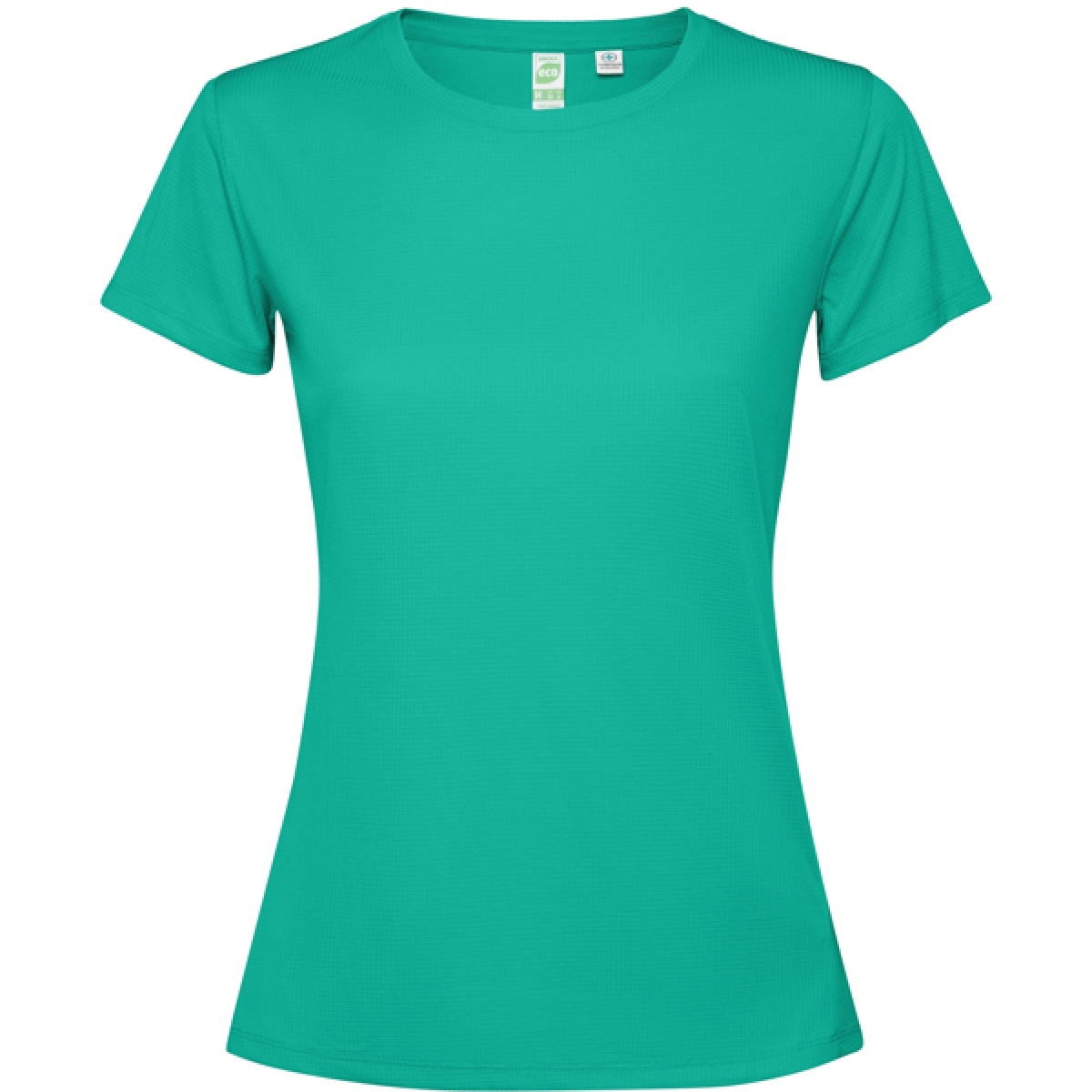 Camiseta técnica manga corta entallada transpirable