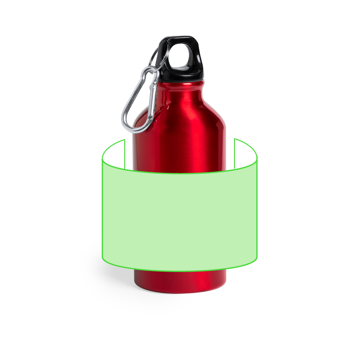 Bidón mini ultraligero de aluminio para niños 400 ml
