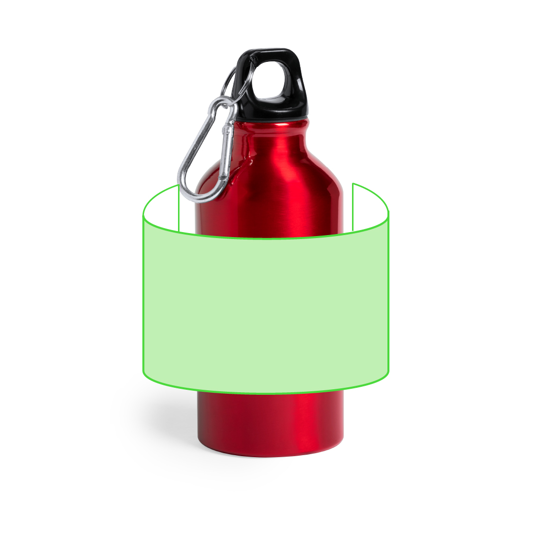 Bidón mini ultraligero de aluminio para niños 400 ml