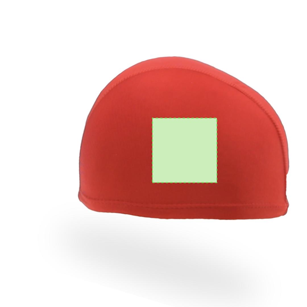 Gorro de piscina de poliéster con elastano