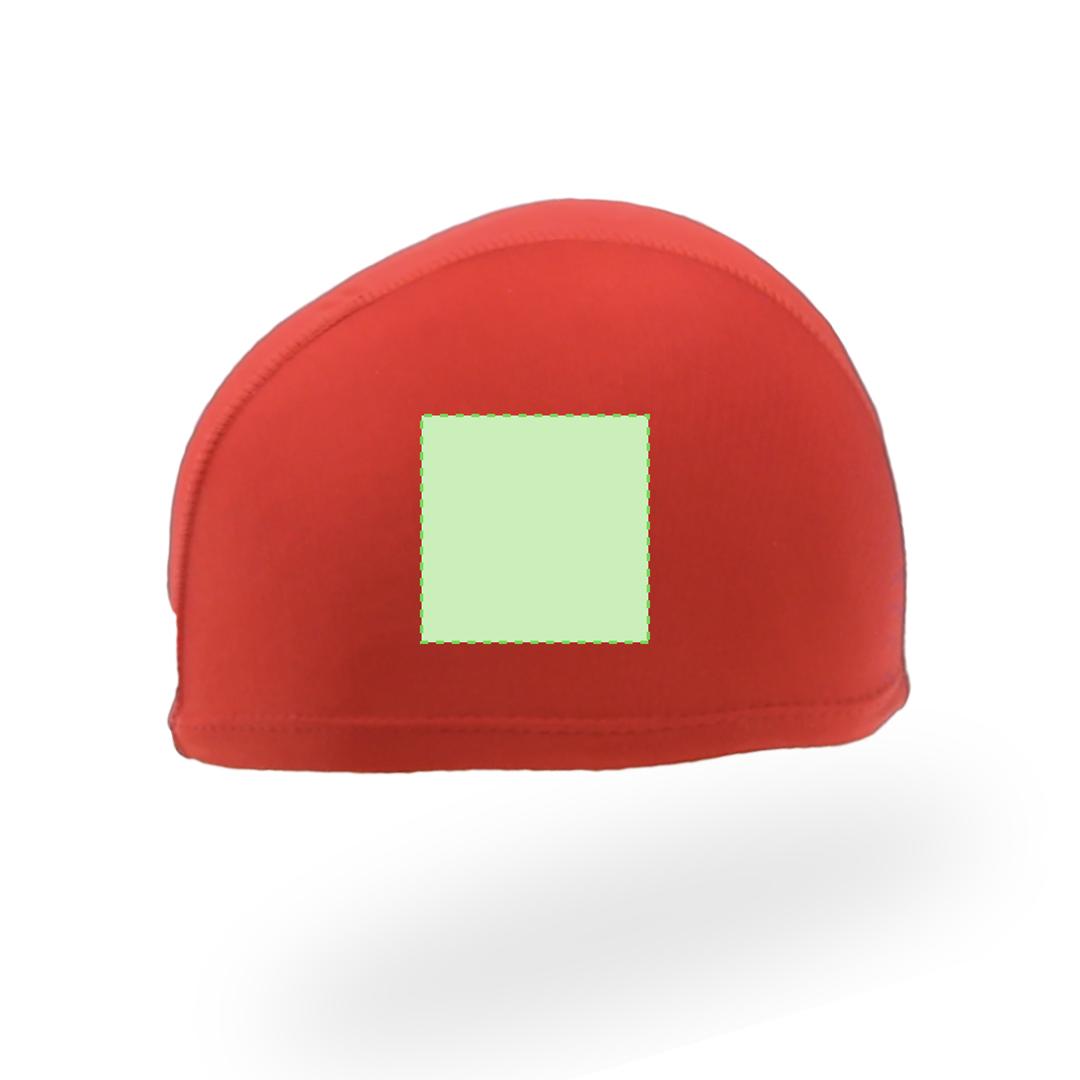 Gorro de piscina de poliéster con elastano