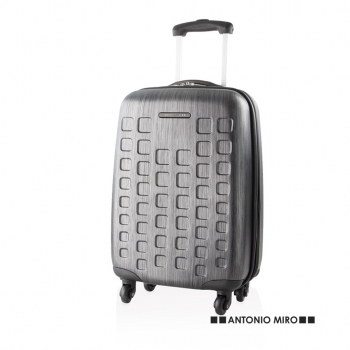 Trolley de ABS rígido con 4 ruedas giratorias ligero
