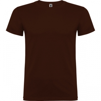 Camiseta de manga corta tubular en tallas de adulto y costuras laterales en tallas de niño