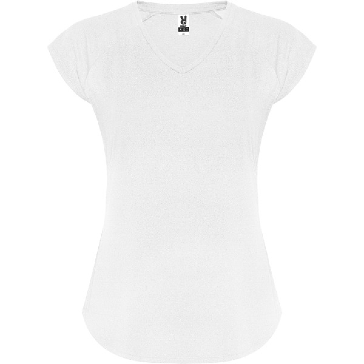 Camiseta técnica manga ranglán ligeramente entallada transpirable y elástica