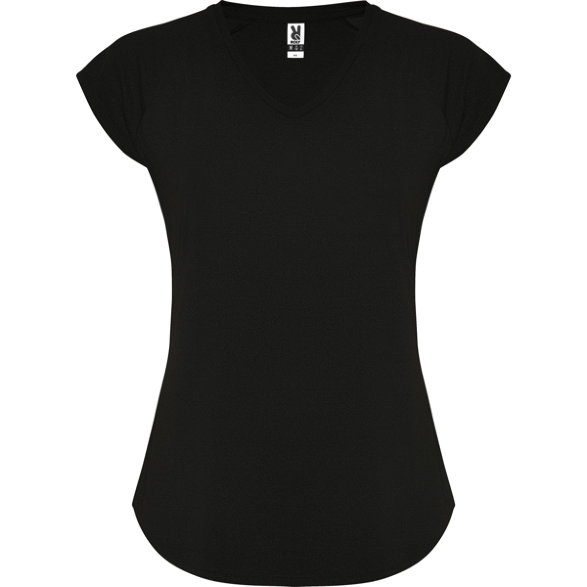 Camiseta técnica manga ranglán ligeramente entallada transpirable y elástica