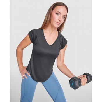 Camiseta técnica manga ranglán ligeramente entallada transpirable y elástica - 3
