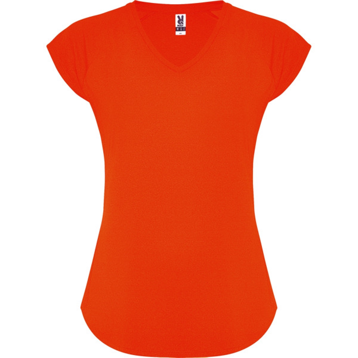 Camiseta técnica manga ranglán ligeramente entallada transpirable y elástica