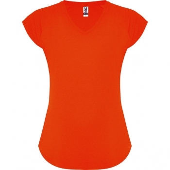 Camiseta técnica manga ranglán ligeramente entallada transpirable y elástica