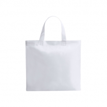 Bolsa de material mixto asas cortas 38×35 cm mano deportiva