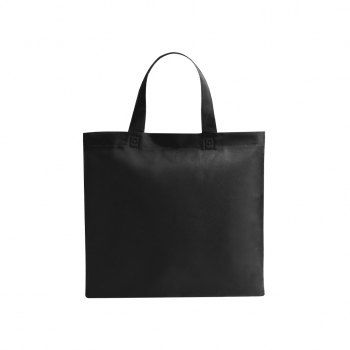 Bolsa de material mixto asas cortas 38×35 cm mano deportiva