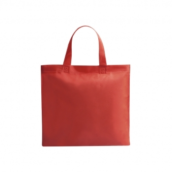 Bolsa de material mixto asas cortas 38×35 cm mano deportiva