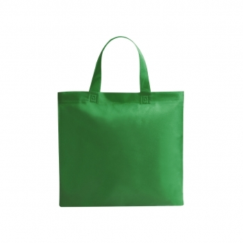 Bolsa de material mixto asas cortas 38×35 cm mano deportiva