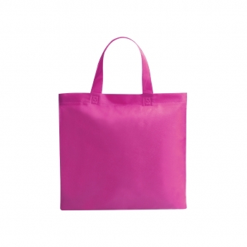 Bolsa de material mixto asas cortas 38×35 cm mano deportiva
