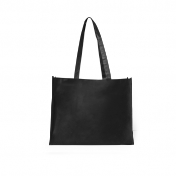 Bolsa de material mixto asas largas 40×32 cm apaisada