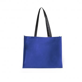 Bolsa de material mixto asas largas 40×32 cm apaisada