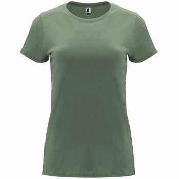 Camiseta de manga corta entallada en cintura