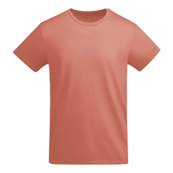 Camiseta de manga corta de algodón orgánico con certificado OCS