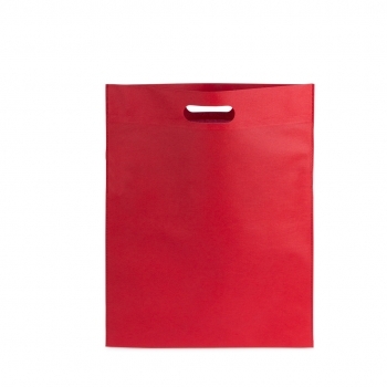 Bolsa de material mixto vertical 34×43 cm con asas largas