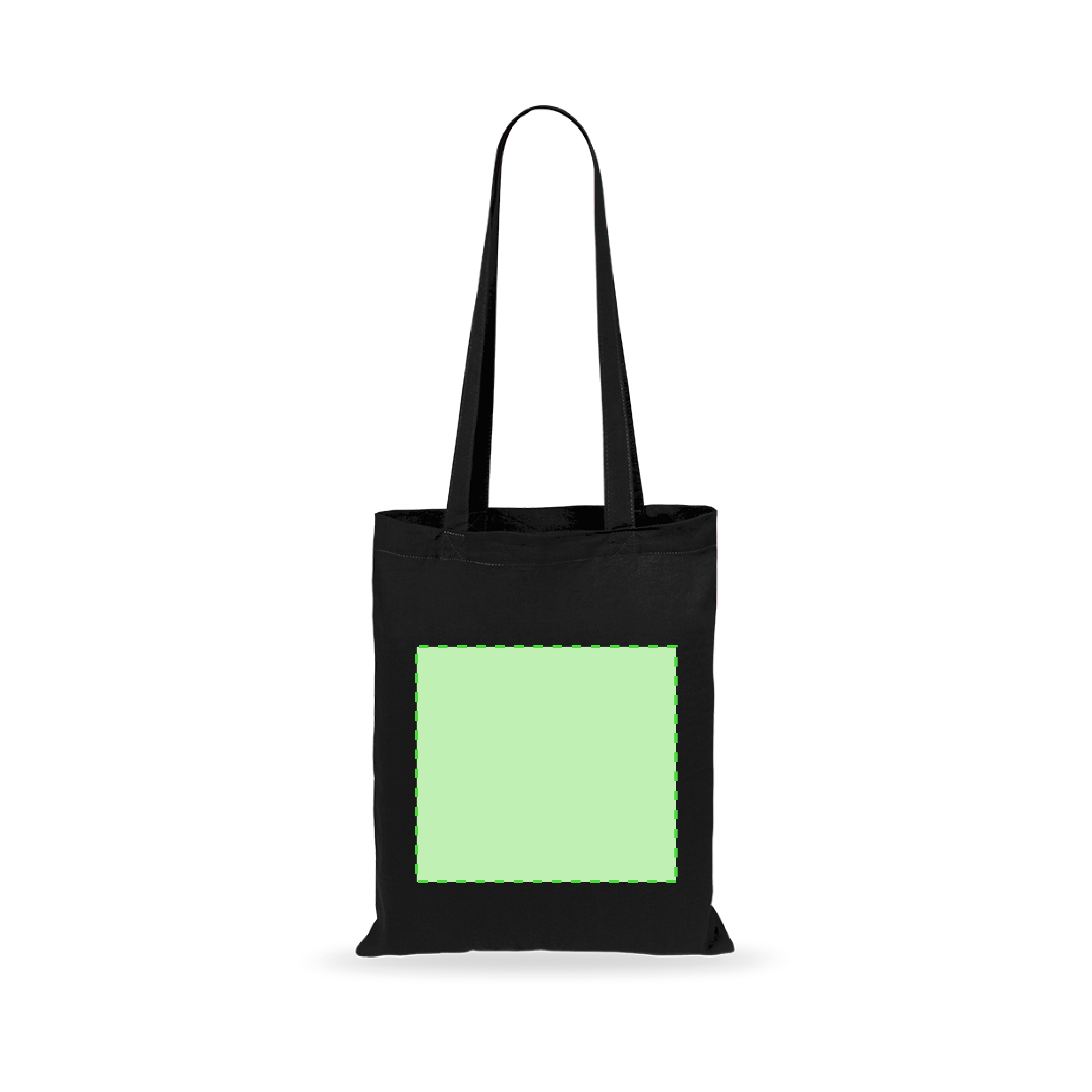 Bolsa de algodón 105 g/m² en amplia gama de colores vivos