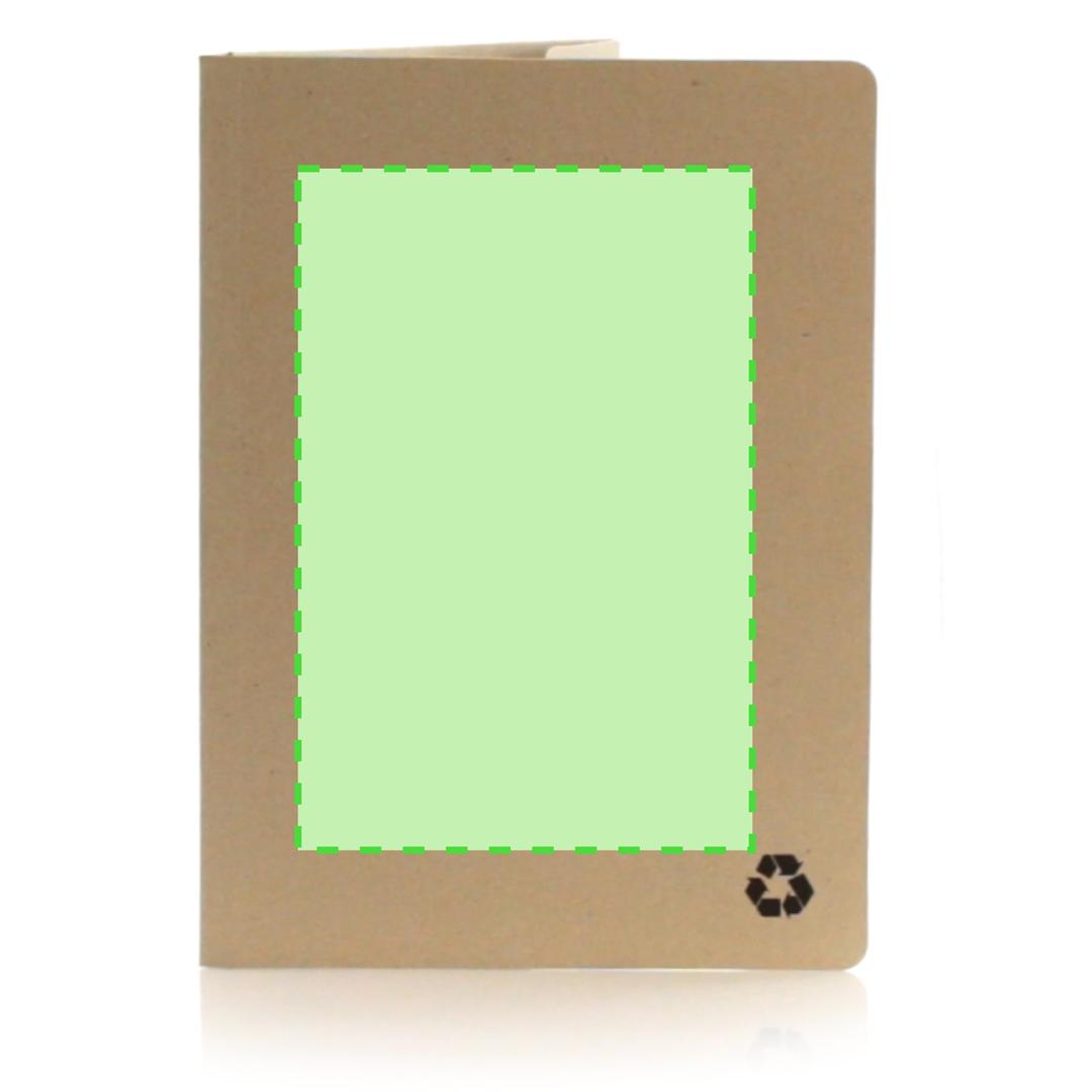 Carpeta portadocumentos básica de cartón reciclado