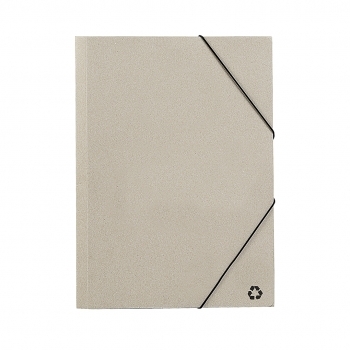 Carpeta portadocumentos básica de cartón reciclado