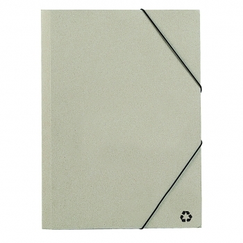 Carpeta portadocumentos básica de cartón reciclado