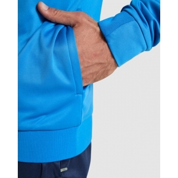 Sudadera deportiva manga ranglán de cuello alto y cremallera frontal - 4