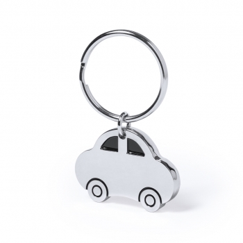 Llavero diseño coche de metal para marcaje láser 4,3×3 cm 29 g