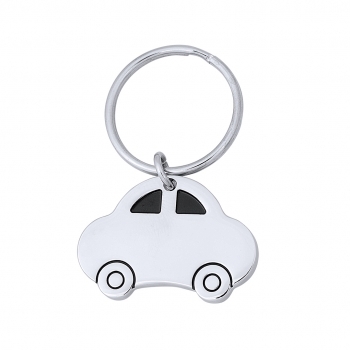 Llavero diseño coche de metal para marcaje láser 4,3×3 cm 29 g