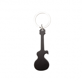 Llavero abridor diseño guitarra de aluminio en colores para marcaje láser