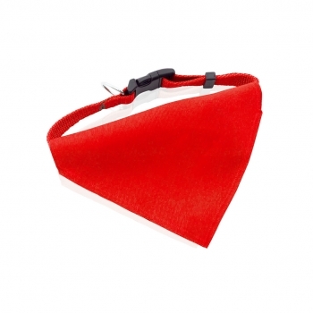 Collar bandana mascotas poliéster ajustable colores vivos cierre seguridad