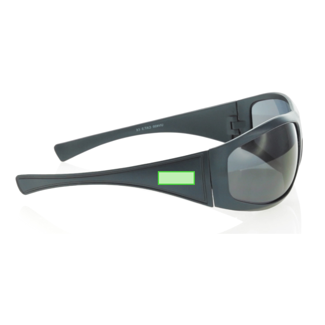 Gafas de sol de diseño deportivo UV400 en pasta de variados colores — perfil robusto y activo