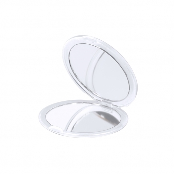 Espejo plegable con aumento 2X en colores vivos