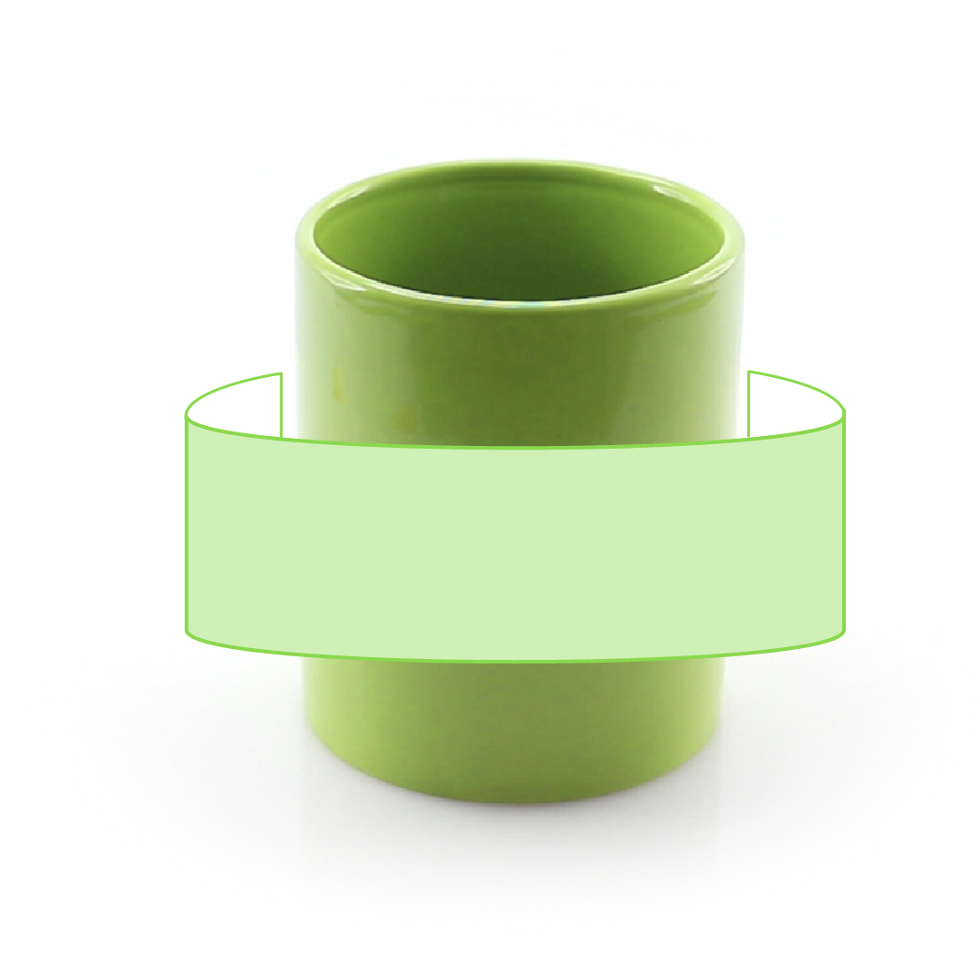 Taza de cerámica formato desayuno europeo 370 ml