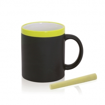 Taza de cerámica con doble pared aislante 350 ml