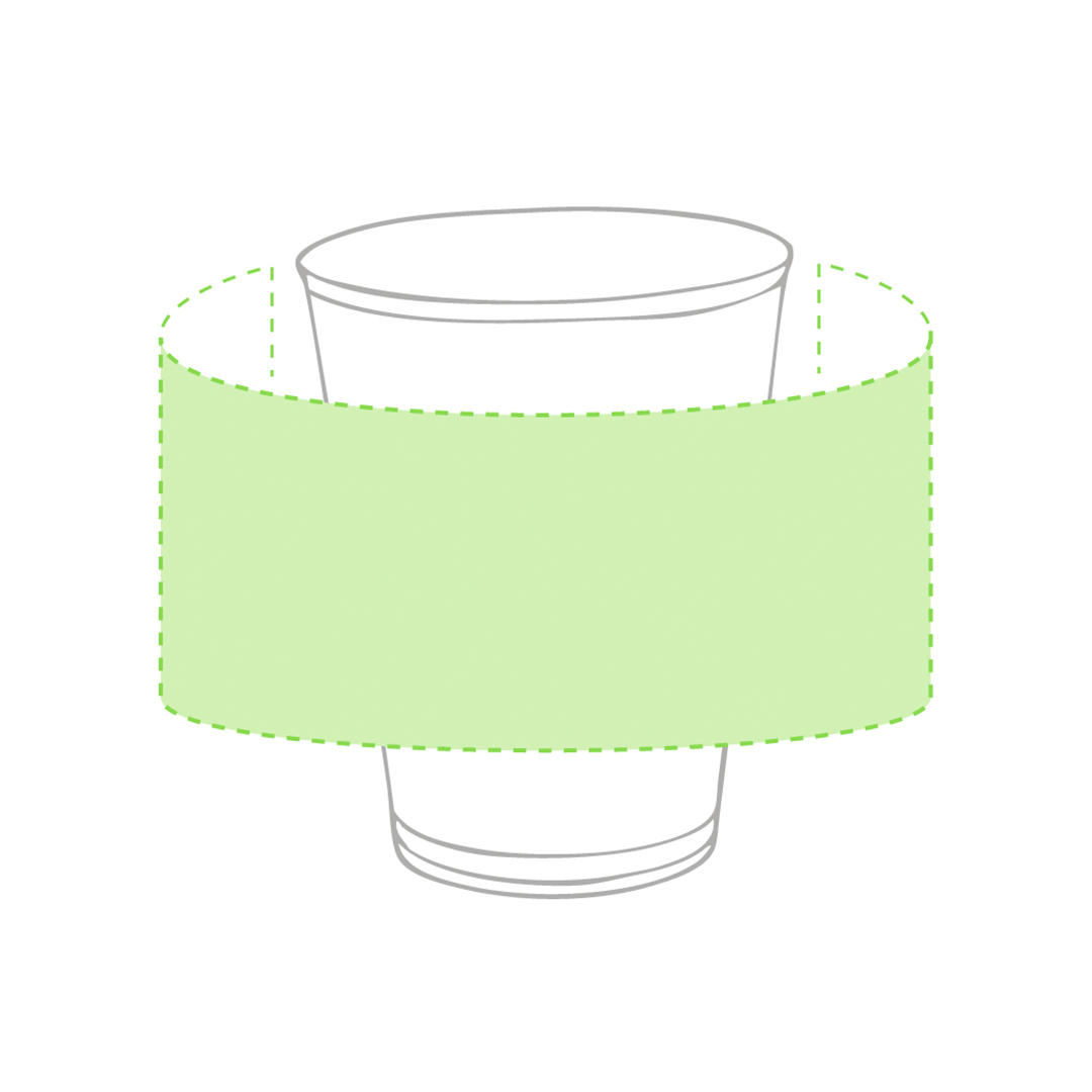 Vaso PP reutilizable translúcido polivalente eventos 500 ml